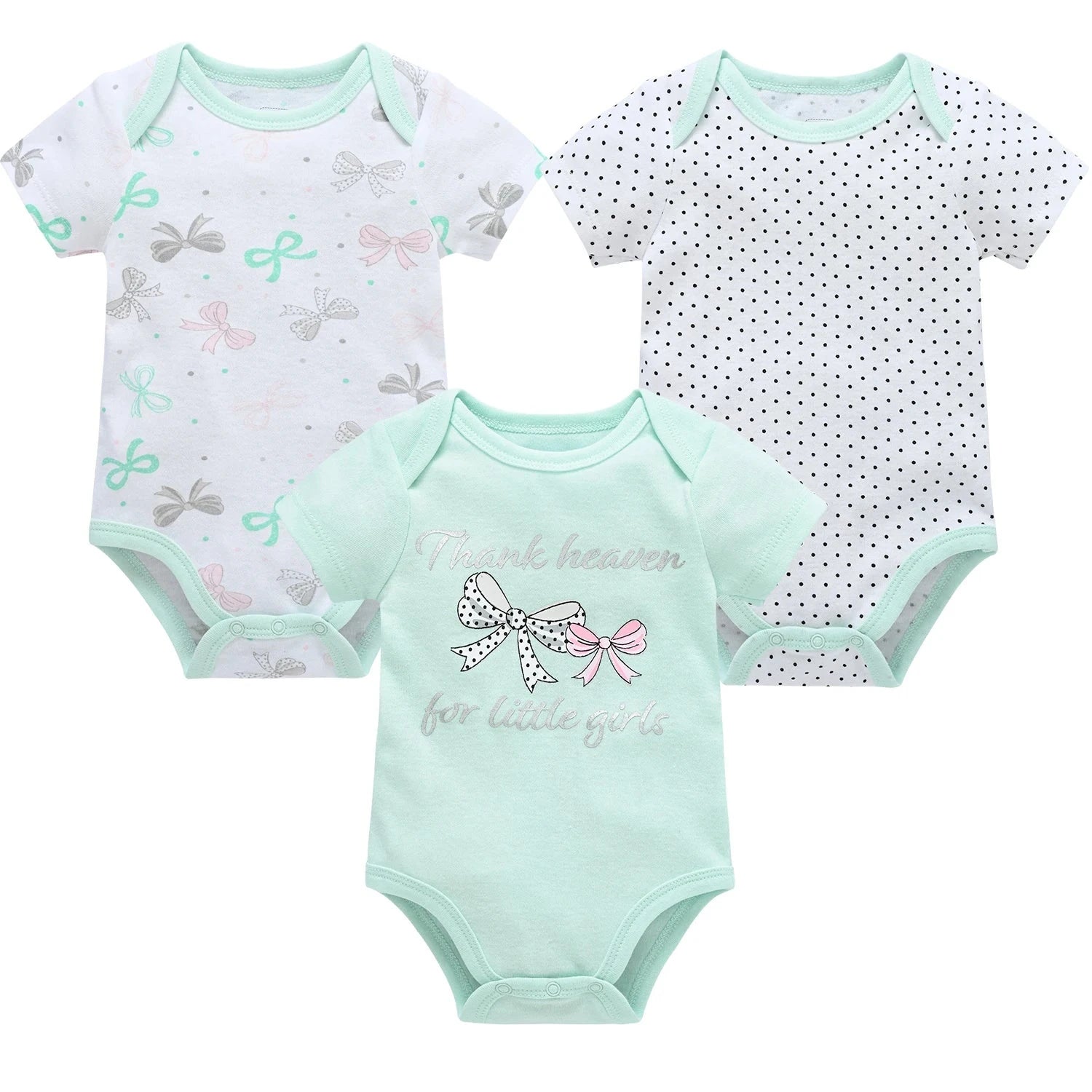 3/6 pcs a lot Baby Girls Clothes pour nouveaux Cotton Short Sleeve Girl Bodysuit 0-12 Months Newborn Boys Clothing Toddler Econic Blanks